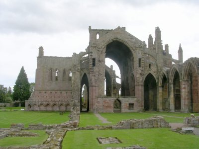 The Abbey of Melrose.